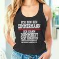 Ich Bin Ein Zimmermann Ich Kann Dummheit Nicht Reparieren Tank Top