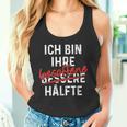 Ich Bin Ihre Besoffene Hälfte Lustiger Spruch Tank Top