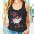 Ich Bin Nicht Dick Sondern Fluffy Thick Unicorn Tank Top