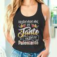 Ich Bin Nicht Nur Die Tante Ich Bin Die Patentante German Tank Top