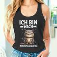 Ich Bin Wach Mehr Möchte Ich Nicht Sagen Katze Angervt Tank Top