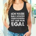 Ich Hab Das Schonerstanden Ist Mir Nur Egal German Tank Top