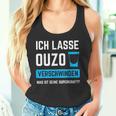 Ich Lassen Ouzoerschwinden Schnaps Greece Tank Top