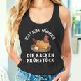 Ich Liebe Hühner Die Kacken Frühstück Ich Liebe Hühner Tank Top