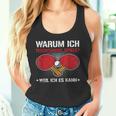 Ich Spiele Table Tennis Weil Ich Es Kann Table Tennis Player Tank Top