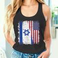 Israel Usa Flag Tank Top