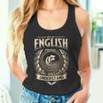 Its A English Thing You Wouldnt Understand Name Vintage Tank Top