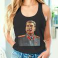 Josef Stalin Colour Portrait Tank Top