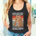 Kaffee Redet Nicht Lustig Job Job Job Bear Tank Top