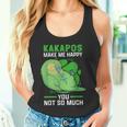 Kakapos Machen Glücklich New Zealand Flying Kakapo Tank Top