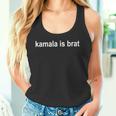 Kamala Is Brat Kamala Is Brat 2024 Kamala Is Brat Tank Top