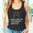 Kann Spurenon Katzenhaar Cat Lovers Tank Top