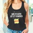 Komm Wir Essen Kinder Punctuation Mark Comma Sayings Tank Top