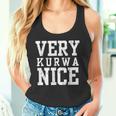 Very Kurwa Nice Poland Polska Polskieery Nice Tank Top