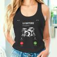 La Batterie M'appelle Idée Cadeau Drôle Musicien Batterie Débardeur e