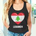 Libanon Flag Lebanese Tank Top