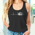 Lorry Driver Heartbeat Pulse Tank Top