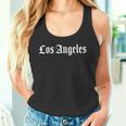 Los Angeles California Script Tank Top