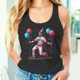 Lustiger Baseballspieler Mit Geburtstagsballons Und Hut Kostüm Tank Top