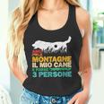 Maglia Scritta Amo La Montagna Il Mio Cane E Forse 3 Persone Canotta