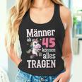 Männer Ab 45 Können Alles Tragen 45 Geburtstag Spruch Tank Top