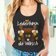 Mei Lederhosn Is In Da Wäsch Oktoberfest Costume S Tank Top