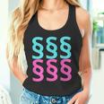 Paragraf Paragraph Jura Recht Bgb Bachelor Of LawsArts Tank Top