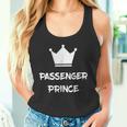 Passeggero Principe Corona Seat Co-Driver Car Driving Driver Canotta