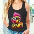 Pato Punk Pato Punk Rockero Divertido Amante De Los Animales Camiseta sin mangas