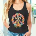 Peace Sign Love60S 70S Hippie Costume Canotta