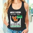 Pixel Pet Ate My Digital Homework Online Chihuahua Dog Tank Top Tank Top