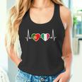 Portugal Italyintage Heartbeat Flag Portuguese Tank Top