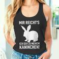 Rabbit Mir Reicht's Ich Geh Zu Meinem Rabbit Tank Top