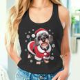 Rauhaardackel Dog Christmas Tank Top