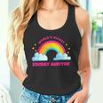 Regenbogen Retro World's Netteste Energie Auditor Tank Top