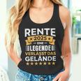 Rente 2025 Eine Legendeerlässt Das Gelände Lustiges Tank Top