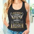 Rentner Eine Legende Geht In Rente 2024 Retirement Tank Top