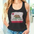 Repubblica Californiana Bandiera Souvenir Distressed Orso Canotta