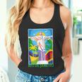 Rio De Janeiro Cristo Redentor Brasile Skyline Silhouette Canotta