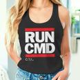 Run Cmd Divertente Programmatore Canotta