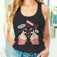 Saranghae Korean Font Kpop Finger Heart Tank Top