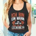 Sarkasmus Ich Bin Ein Mann Tank Top