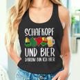 Schafkopf Und Bier Darum Bin Ich Hier Schafkopf Und Bier Darum Tank Top