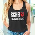 Schei Encoding Christmas Itler Nerd Tank Top