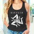 Sicilia Bandera Sicilia Palermo Italia Camiseta sin mangas