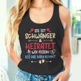 Sie Ist Schwanger Und Heiratet Wir Feiern Hen Party S Tank Top