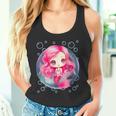 Sirena Kawaii Rosa Canotta