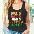 Soul Jazz Funk Gospel & Hip Hop Palabras De Estilos Musicales Camiseta sin mangas