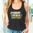 Souvenir Scenico Dei Campi Di Grano Del Mulino Aento Del Fienile Dello Stato Dell'iowa Canotta