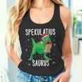 Spekulatius Saurus Christmas Dino Tyrannosaurus Tank Top